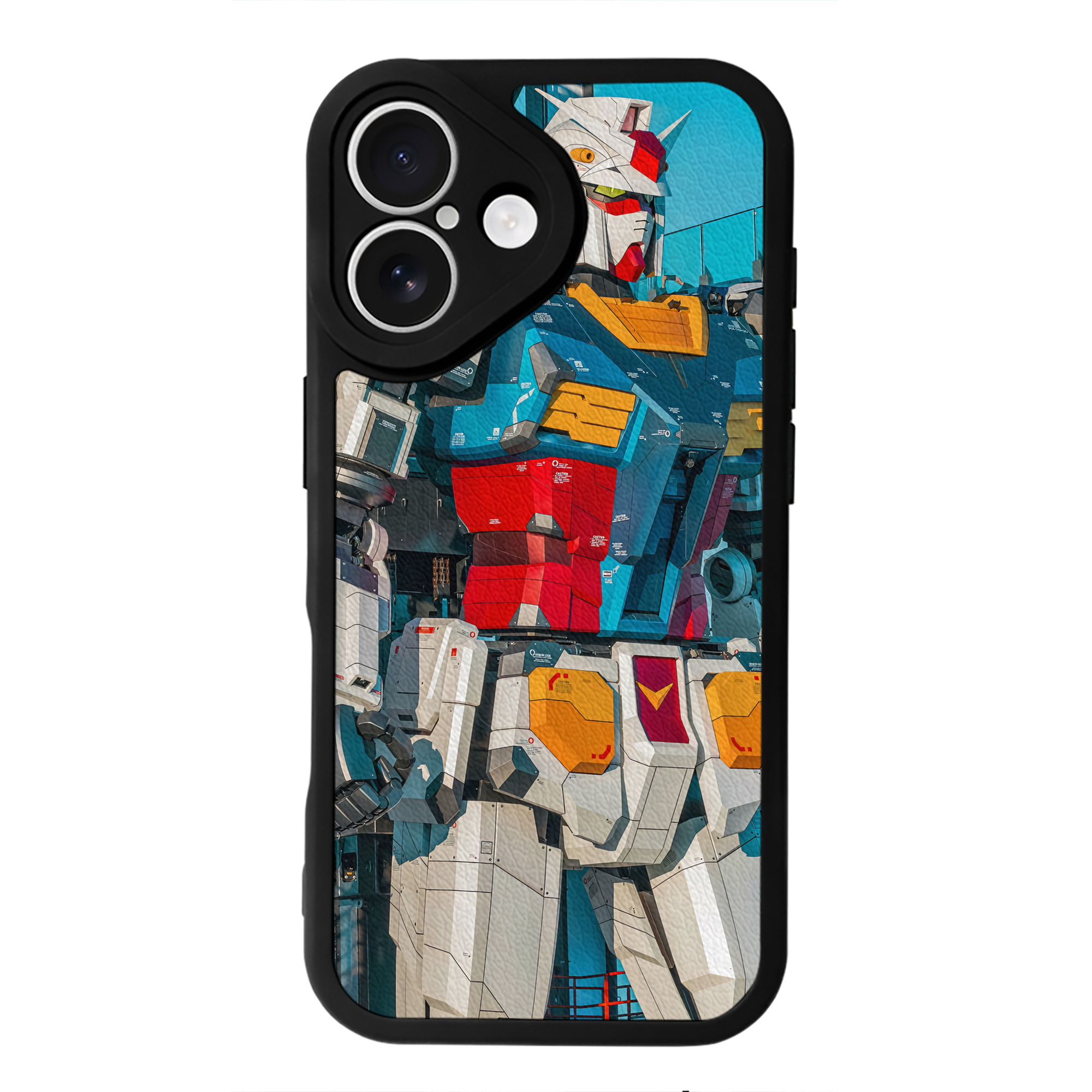 （画像用） Transformers トランスフォーマー 【iPhone 16シリーズ対応】シリコンスマホケース（レザー調） 材質：シリコン